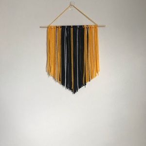 STEELERS Decor - Mini Yarn Wall Banner Hanging